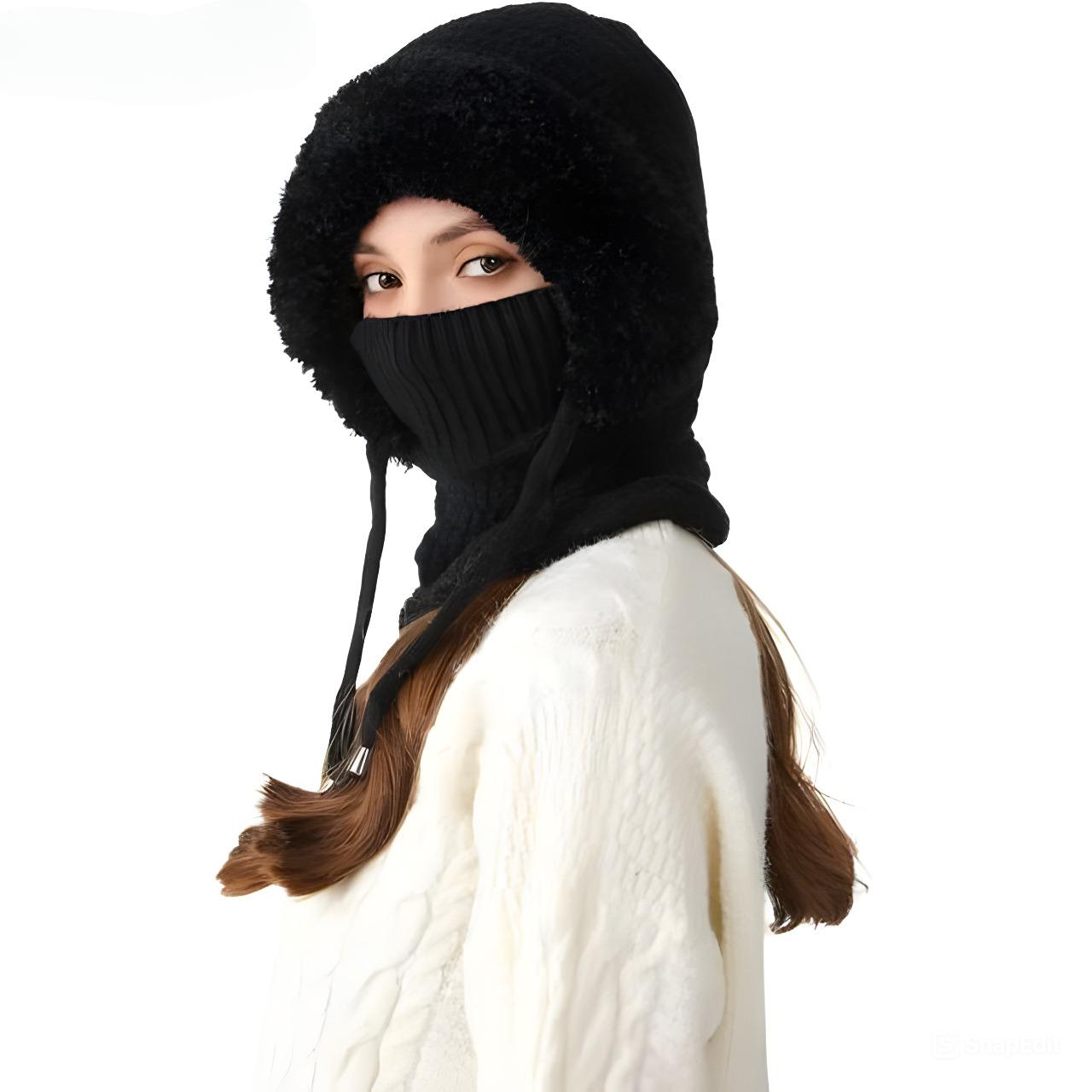 ❄️ 3 in 1 Beanie Hat For Women