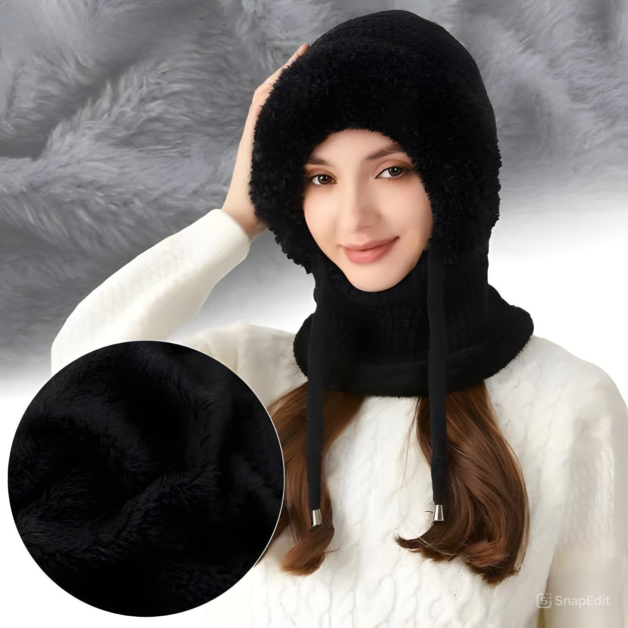 ❄️ 3 in 1 Beanie Hat For Women