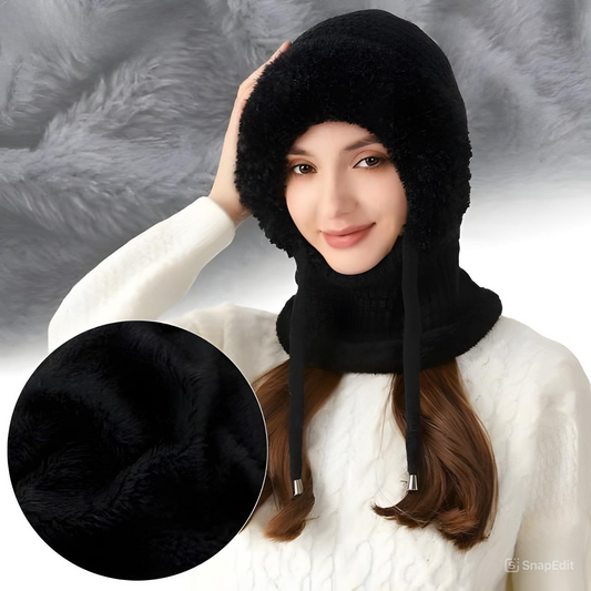 ❄️ 3 in 1 Beanie Hat For Women