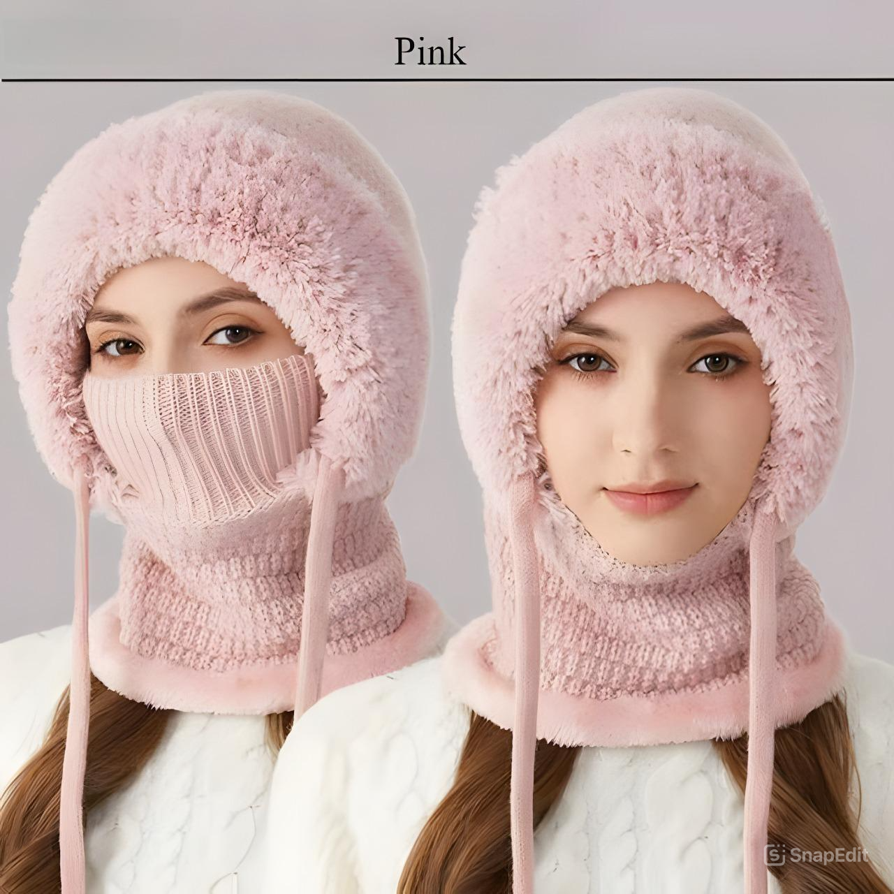 ❄️ 3 in 1 Beanie Hat For Women
