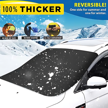 🛡️2025 Upgraded Car Windshield Magnetic Snow Cover