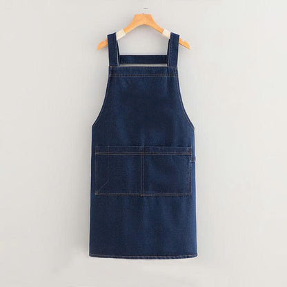 👕 Adult Jour Apron - Lightweight Cotton Apron with Front Pocket, Ideal for Everyday Use